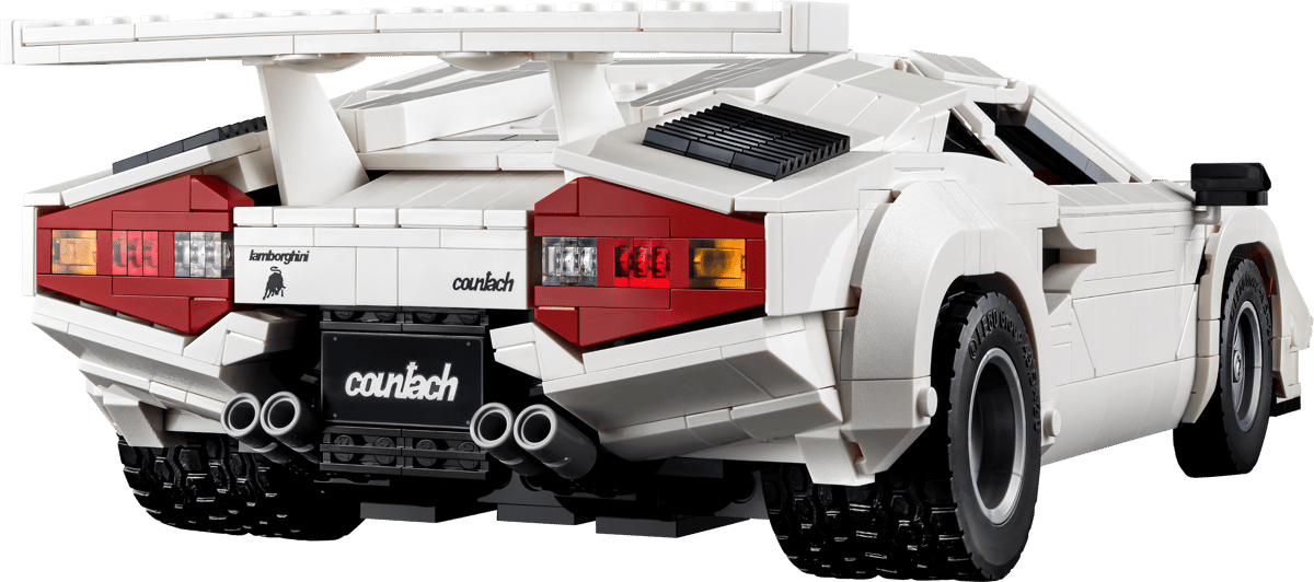 LEGO set 10337 – Lamborghini Countach 5000 Quattrovalvole
uit de Lego Icons collectie, te huur in West- en Oost-Vlaanderen bij Brickset for You