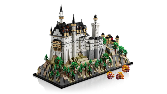 LEGO set 21063– Slot Neuschwanstein
s uit de Lego Architecture collectie, te huur in West- en Oost-Vlaanderen bij Brickset for You