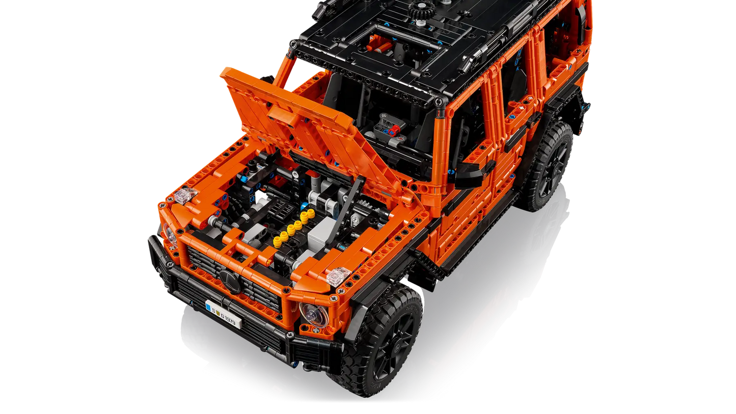 LEGO set 42177 – Mercedes-Benz G 500 PROFESSIONAL Line – uit de Lego Technic collectie, te huur in West- en Oost-Vlaanderen bij Brickset for You