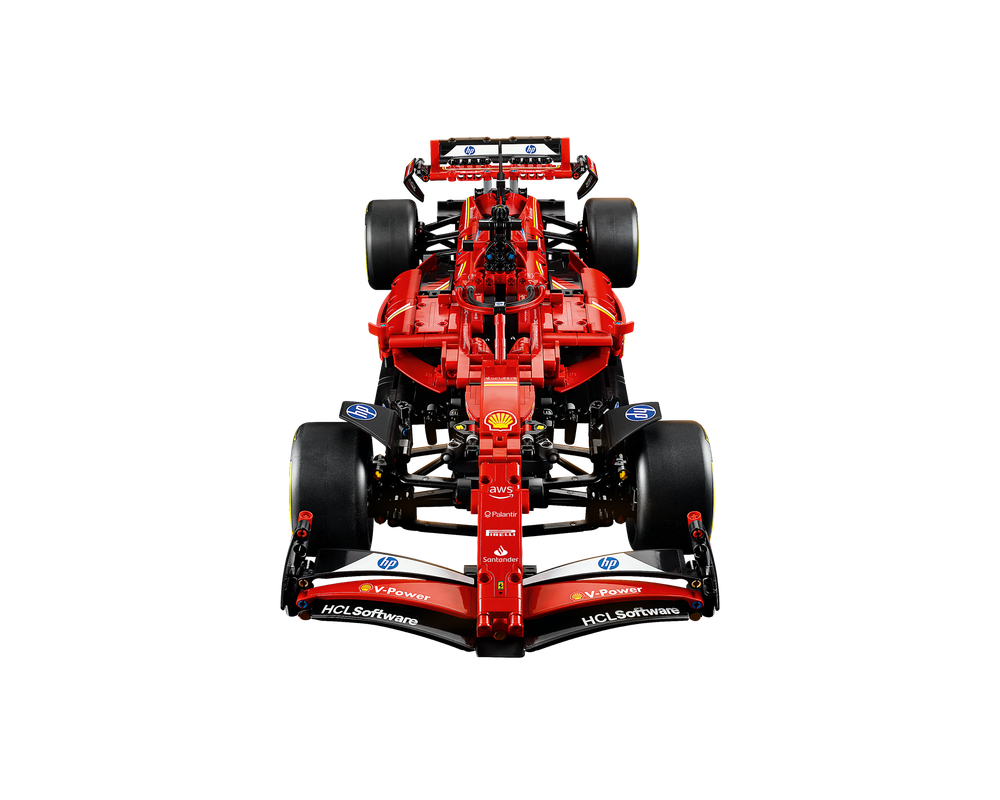 LEGO set 42207 – Ferrari SF-24 F1 auto – uit de Lego Technic collectie, te huur in West- en Oost-Vlaanderen bij Brickset for You