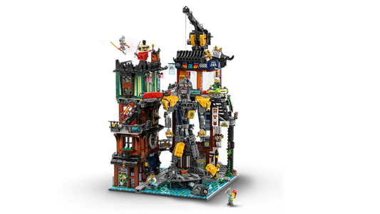 LEGO set 71837 – City werkplaatsen uit de Lego Ninjago collectie, te huur in West- en Oost-Vlaanderen bij Brickset for You