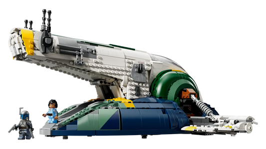 LEGO set 75409 – Jango Fetts Firespray-class ruimteschip – uit de Lego Star Wars collectie, te huur in West- en Oost-Vlaanderen bij Brickset for You
