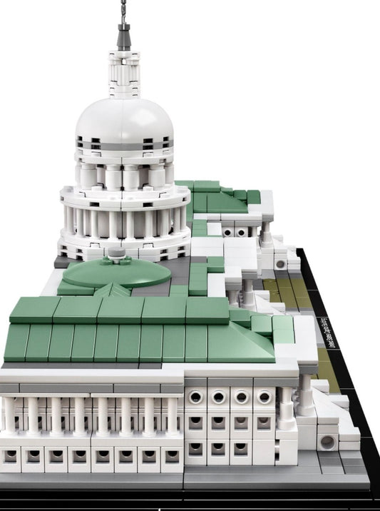 LEGO set 21030 – United States Capitol Building uit de Lego Architecture collectie, te huur in West- en Oost-Vlaanderen bij Brickset for You