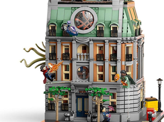 LEGO set 76218 – Sanctum Sanctorum uit de Lego Marvel collectie, te huur in West- en Oost-Vlaanderen bij Brickset for You