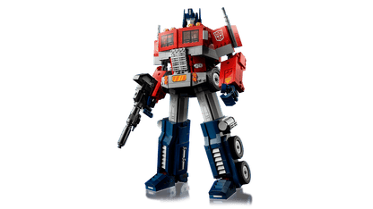 LEGO set 10302 – Optimus Prime uit de Lego Icons collectie, te huur in West- en Oost-Vlaanderen bij Brickset for You