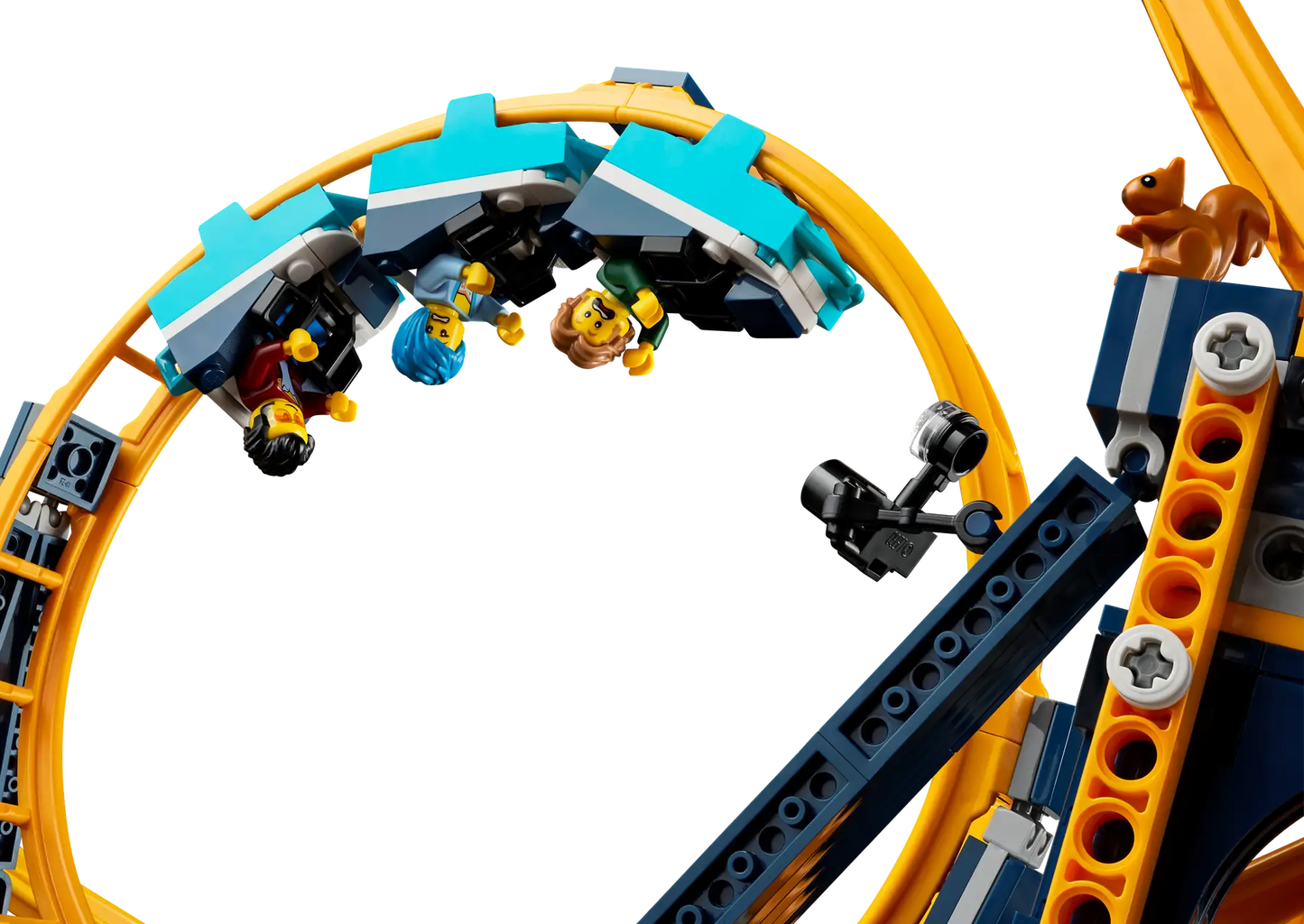 LEGO set 10303 – Lusachtbaan uit de Lego Icons, te huur in West- en Oost-Vlaanderen bij Brickset for You