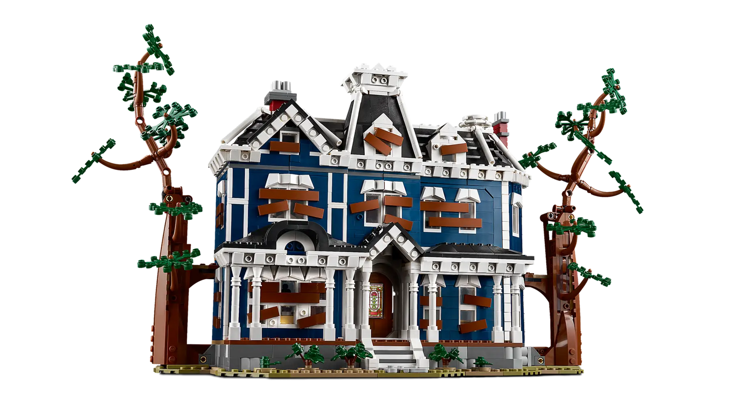 LEGO set 11370 – Het huis van de familie Creel –  uit de Lego Stranger Things collectie, te huur in West- en Oost-Vlaanderen bij Brickset for You