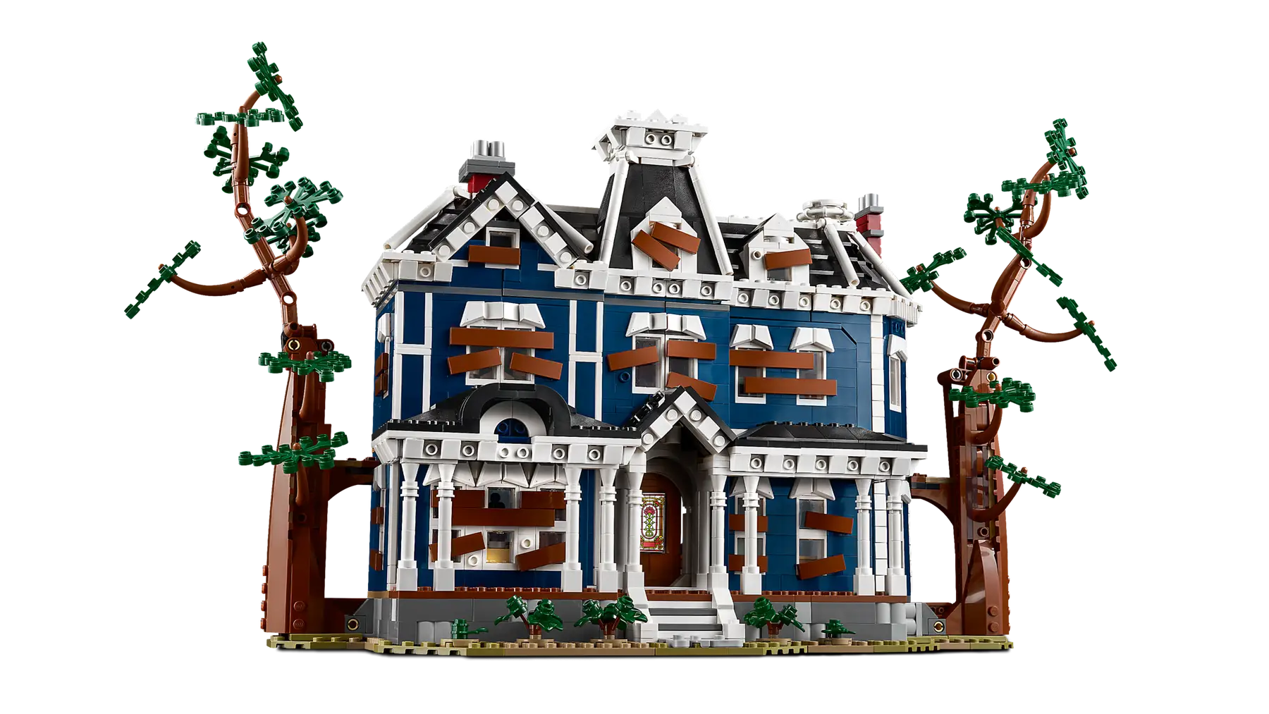 LEGO set 11370 – Het huis van de familie Creel –  uit de Lego Stranger Things collectie, te huur in West- en Oost-Vlaanderen bij Brickset for You