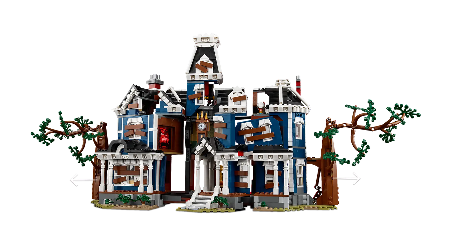 LEGO set 11370 – Het huis van de familie Creel –  uit de Lego Stranger Things collectie, te huur in West- en Oost-Vlaanderen bij Brickset for You