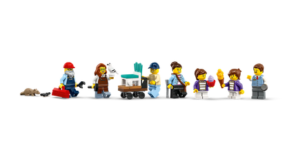 LEGO set 11371 – Winkelstraat –  uit de Lego Iocns collectie, te huur in West- en Oost-Vlaanderen bij Brickset for You