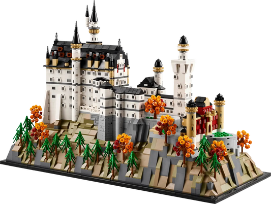 LEGO set 21063– Slot Neuschwanstein
s uit de Lego Architecture collectie, te huur in West- en Oost-Vlaanderen bij Brickset for You