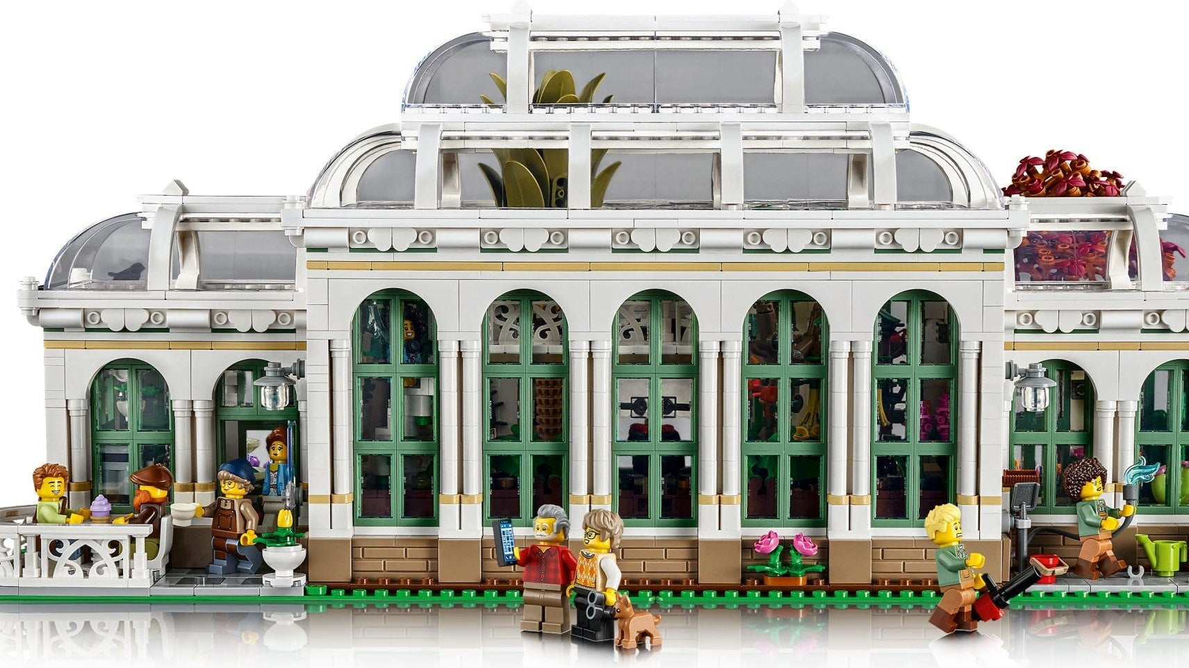 LEGO set 21353 – De botanische tuin uit de Lego Ideas collectie, te huur in West- en Oost-Vlaanderen bij Brickset for You