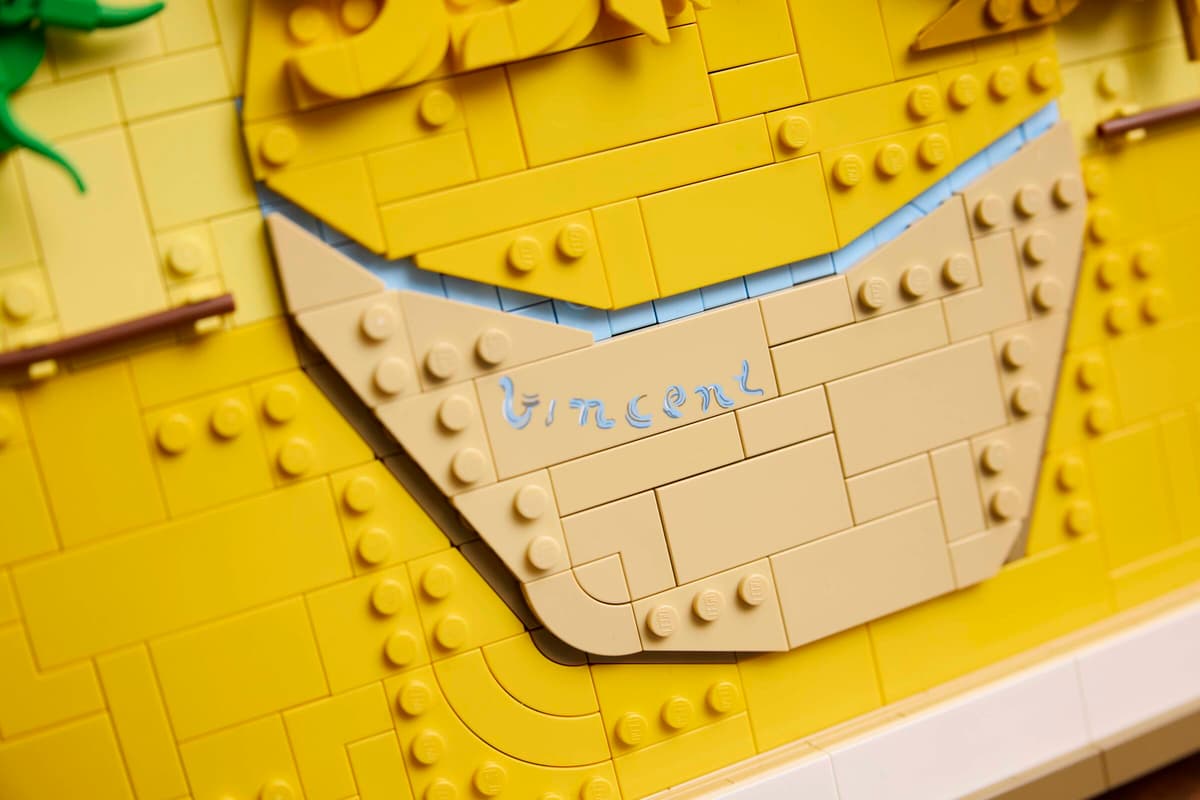 LEGO set 31215 – Vincent van Gogh – Zonnebloemen uit de Lego Art collectie, te huur in West- en Oost-Vlaanderen bij Brickset for You