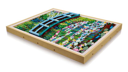 LEGO set 31220 –Claude Monet – Brug over een vijver met waterlelies
  –  uit de Lego Art collectie, te huur in West- en Oost-Vlaanderen bij Brickset for You