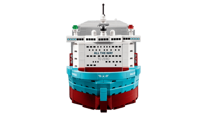 LEGO set 40955– Maersk containerschip met dubbel brandstofsysteem –  uit de Lego Icons collectie, te huur in West- en Oost-Vlaanderen bij Brickset for You