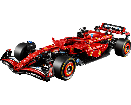 LEGO set 42207 – Ferrari SF-24 F1 auto –  uit de Lego Technic collectie, te huur in West- en Oost-Vlaanderen bij Brickset for You