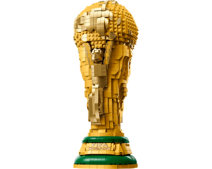 LEGO set 43020 – Officiële FIFA World Cup™ trofee  –  uit de Lego Editions collectie, te huur in West- en Oost-Vlaanderen bij Brickset for You