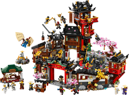 LEGO set 71861 – 15-jarig jubileum: De oude stad –  uit de Lego Ninjago collectie, te huur in West- en Oost-Vlaanderen bij Brickset for You