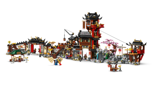 LEGO set 71861 – 15-jarig jubileum: De oude stad –  uit de Lego Ninjago collectie, te huur in West- en Oost-Vlaanderen bij Brickset for You