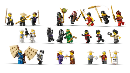 LEGO set 71861 – 15-jarig jubileum: De oude stad –  uit de Lego Ninjago collectie, te huur in West- en Oost-Vlaanderen bij Brickset for You