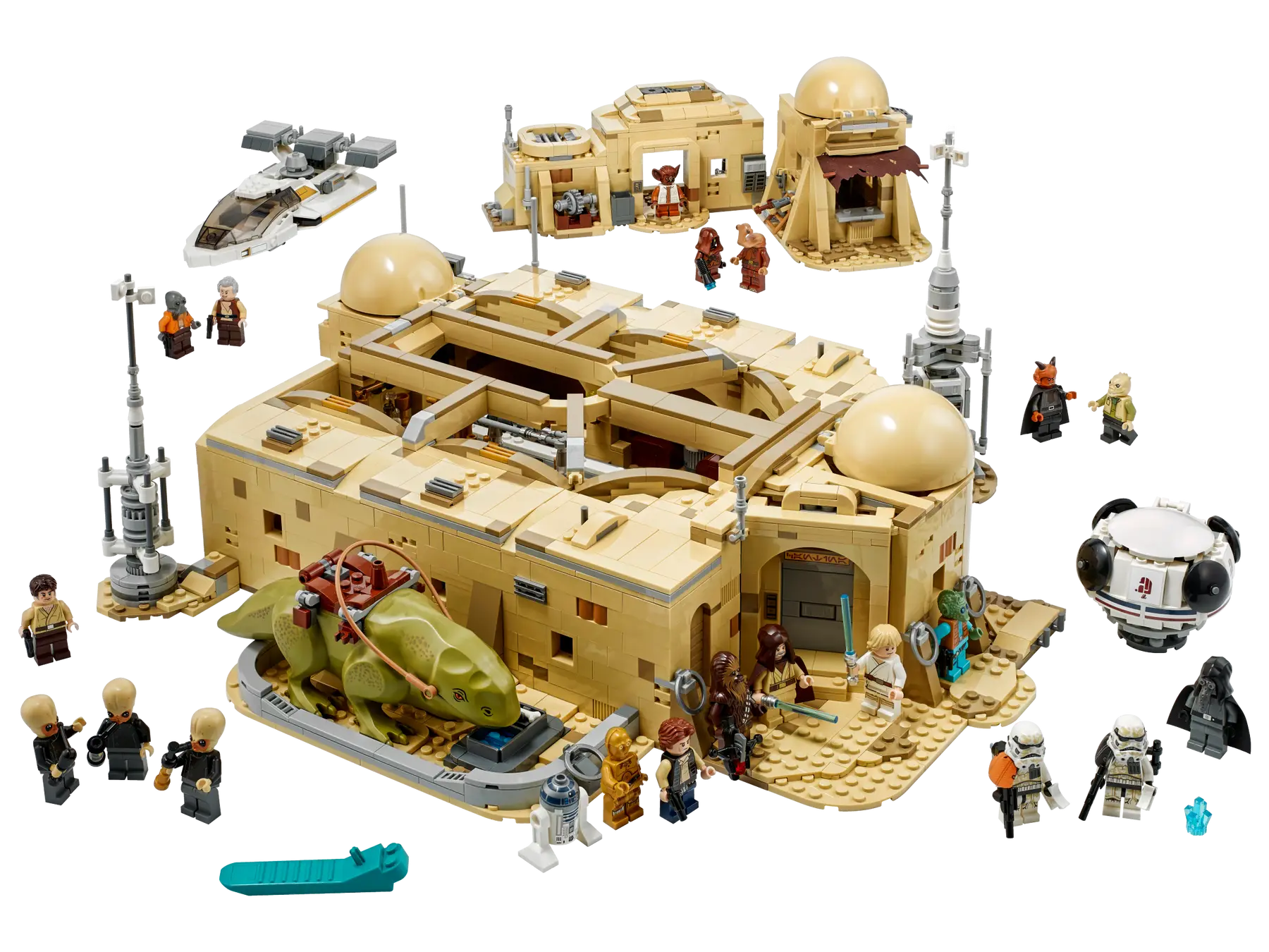 LEGO set 75290 – Mos Eisley Cantina™ uit de Lego Star wars collectie, te huur in West- en Oost-Vlaanderen bij Brickset for You