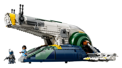 LEGO set 75409 – Jango Fetts Firespray-class ruimteschip –  uit de Lego Star Wars collectie, te huur in West- en Oost-Vlaanderen bij Brickset for You