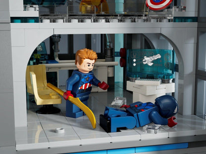 LEGO set 76269 – Avengers toren uit de Lego Marvel collectie, te huur in West- en Oost-Vlaanderen bij Brickset for You