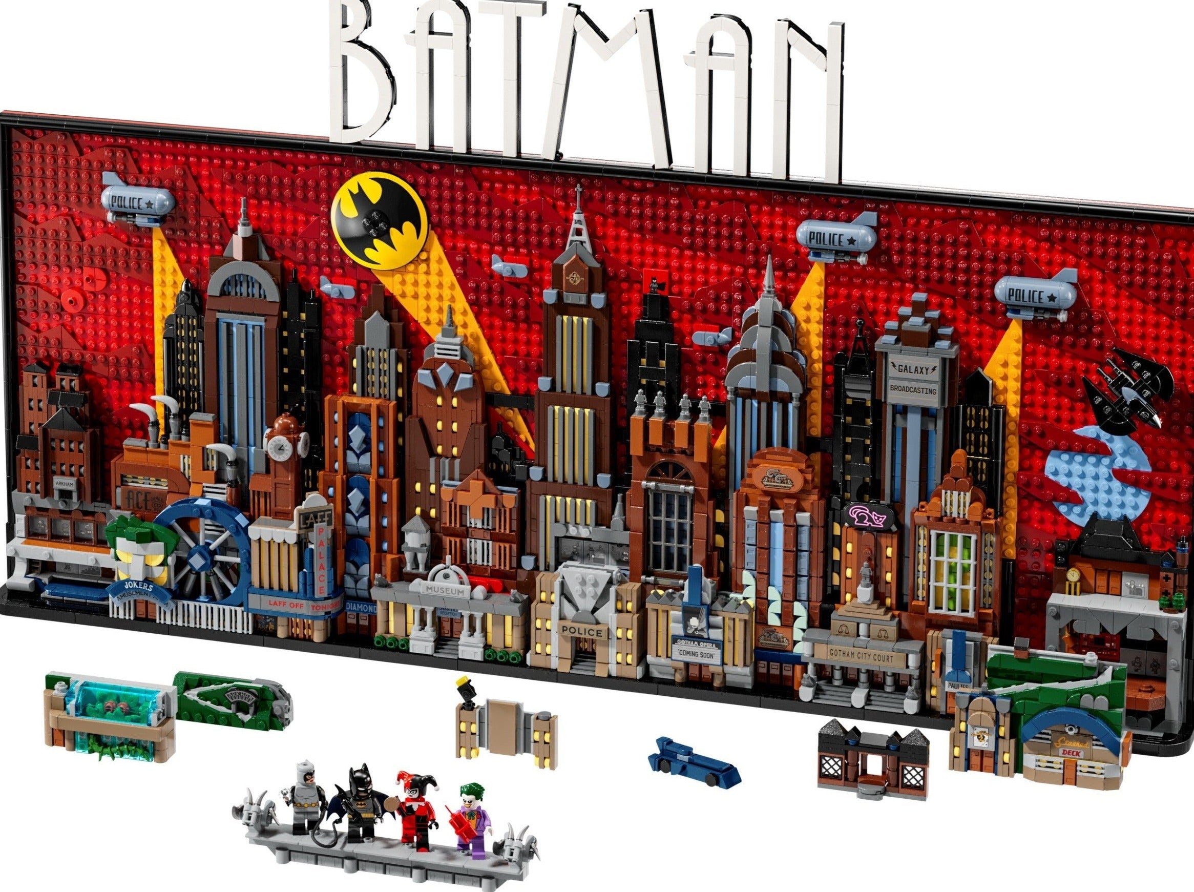 LEGO set 76271 – Batman: De animatieserie Gotham City™ uit de Lego Batman collectie, te huur in West- en Oost-Vlaanderen bij Brickset for You