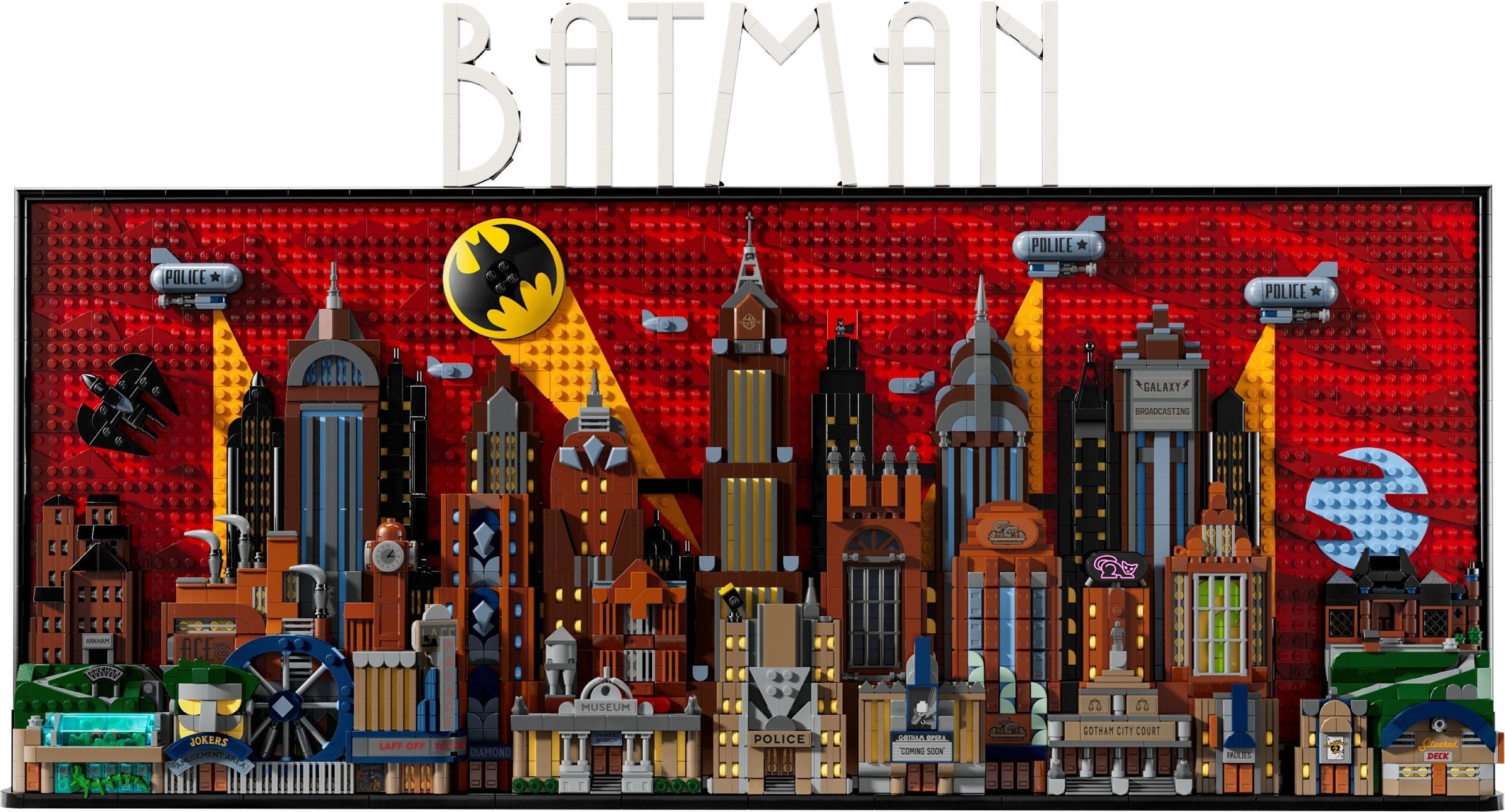 LEGO set 76271 – Batman: De animatieserie Gotham City™ uit de Lego Batman collectie, te huur in West- en Oost-Vlaanderen bij Brickset for You