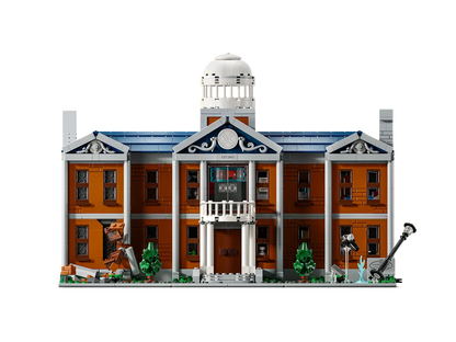 LEGO set 11371 – X-Men: de X-Mansion –  uit de Lego Marvel collectie, te huur in West- en Oost-Vlaanderen bij Brickset for You