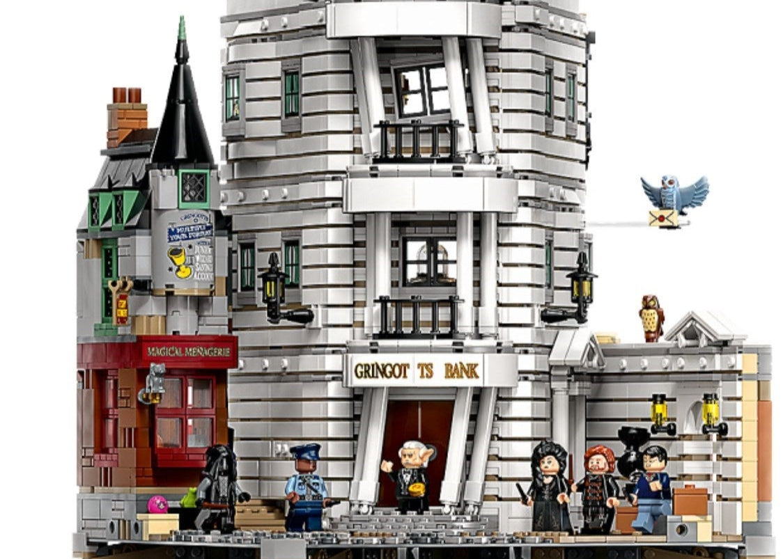 LEGO set 76417 – Goudgrijp™ Tovenaarsbank – Verzameleditie uit de Lego Harry Potter collectie, te huur in West- en Oost-Vlaanderen bij Brickset for You