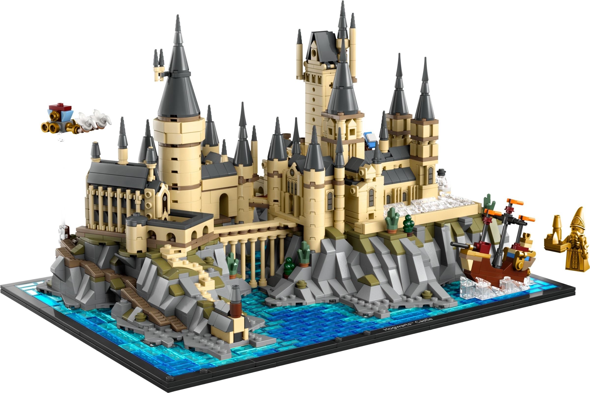 LEGO set 76419 – Kasteel Zweinstein™ en terrein uit de Lego Harry Potter collectie, te huur in West- en Oost-Vlaanderen bij Brickset for You