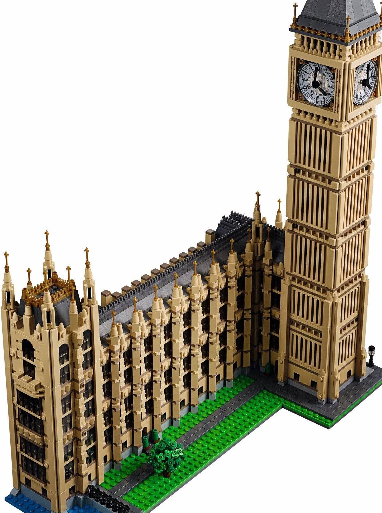 LEGO set 10253 – Big Ben uit de Lego Creator Expert collectie, te huur in West- en Oost-Vlaanderen bij Brickset for You