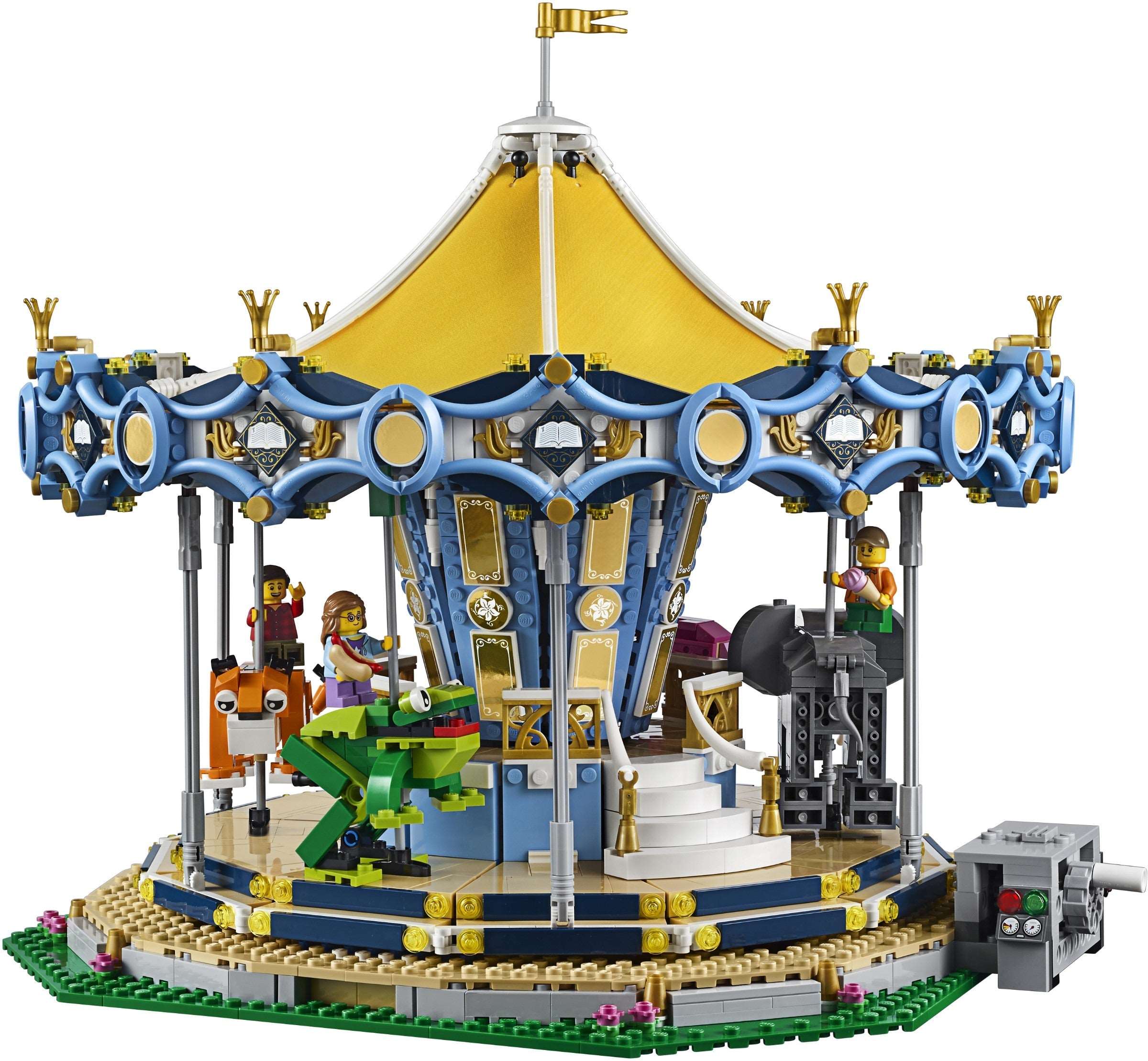 LEGO set 10257 – Draaimolen uit de Lego Creator Expert collectie, te huur in West- en Oost-Vlaanderen bij Brickset for You