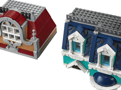 LEGO set 10270 – Boekenwinkel uit de Lego Creator Expert collectie, te huur in West- en Oost-Vlaanderen bij Brickset for You