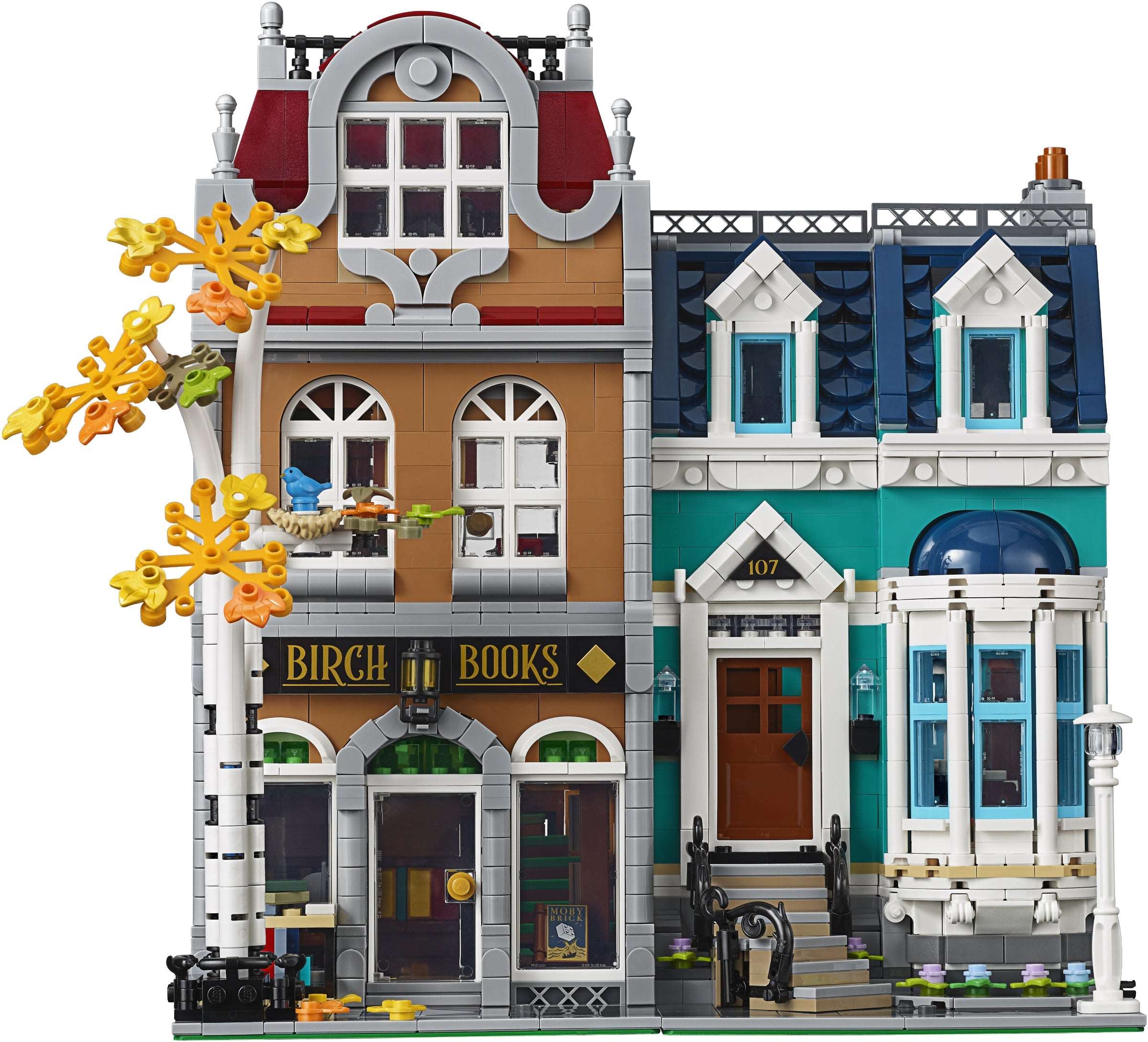 LEGO set 10270 – Boekenwinkel uit de Lego Creator Expert collectie, te huur in West- en Oost-Vlaanderen bij Brickset for You