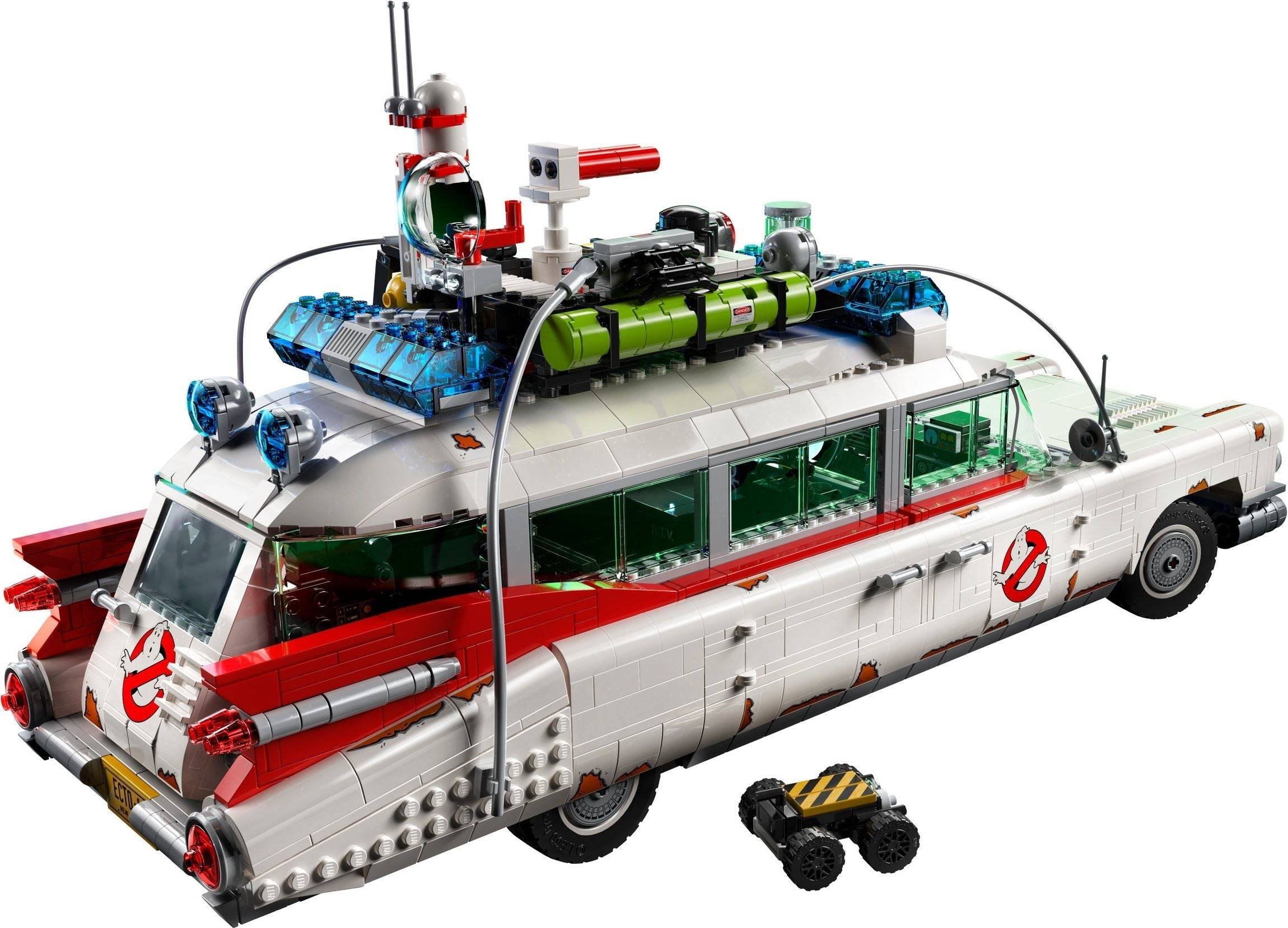 LEGO set 10274 – Ghostbusters™ ECTO-1 uit de Lego Creator Expert collectie, te huur in West- en Oost-Vlaanderen bij Brickset for You