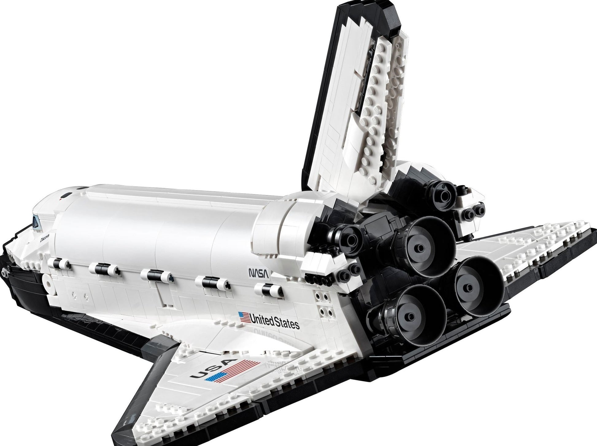 LEGO set 10283 – NASA Space Shuttle Discovery uit de Lego Creator Expert collectie, te huur in West- en Oost-Vlaanderen bij Brickset for You