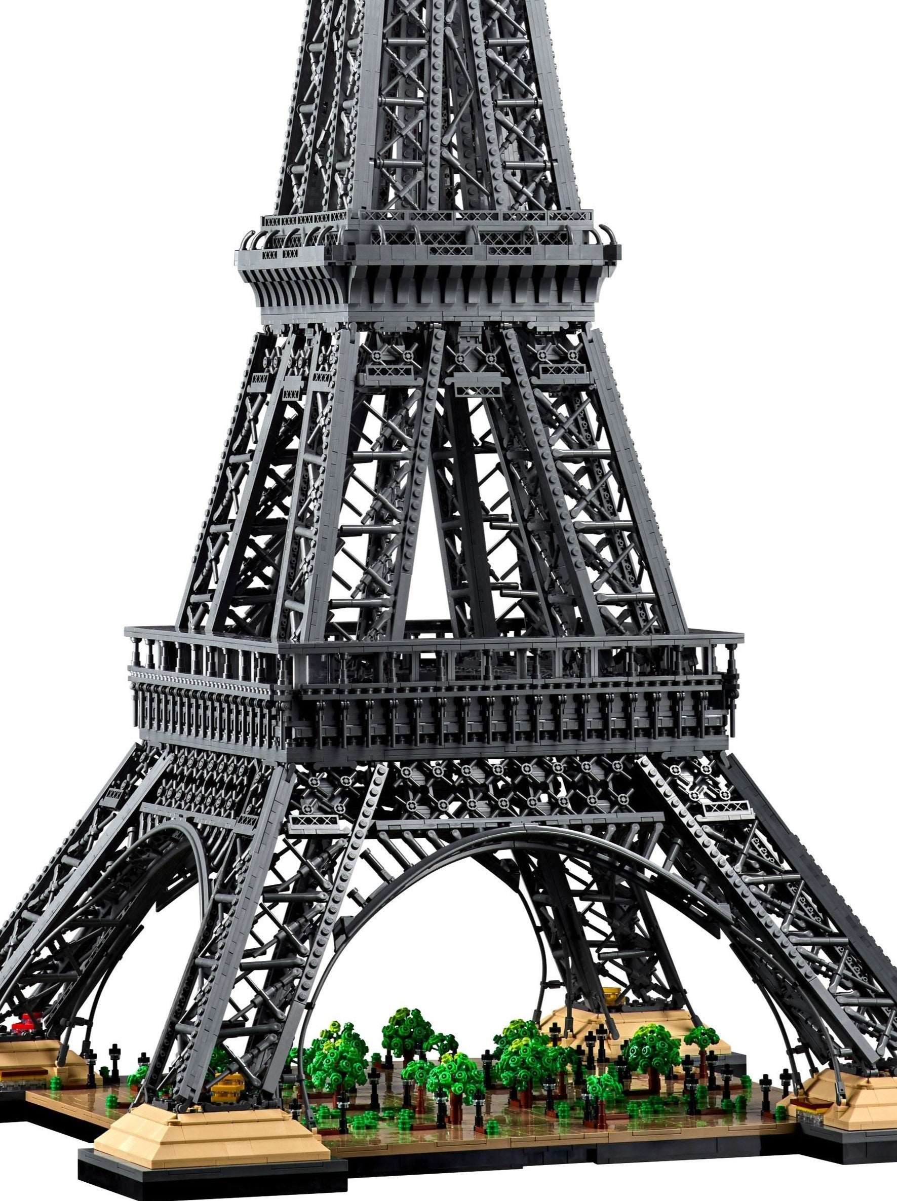 LEGO set 10307 – Eiffeltoren (Set 1) uit de Lego Creator Expert collectie, te huur in West- en Oost-Vlaanderen bij Brickset for You