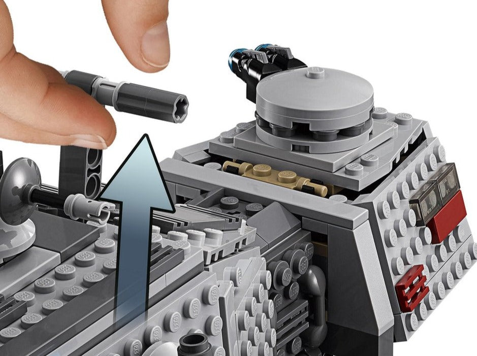 LEGO set 75151 – Clone turbo tank uit de Lego Star wars collectie, te huur in West- en Oost-Vlaanderen bij Brickset for You