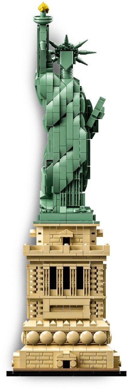 LEGO set 21042 – Het vrijheidsbeeld uit de Lego Architecture collectie, te huur in West- en Oost-Vlaanderen bij Brickset for You