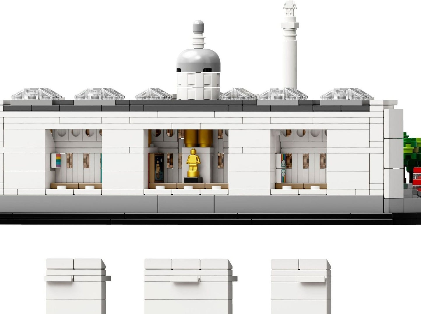 LEGO set 21045 – Trafalgar Square uit de Lego Architecture collectie, te huur in West- en Oost-Vlaanderen bij Brickset for You