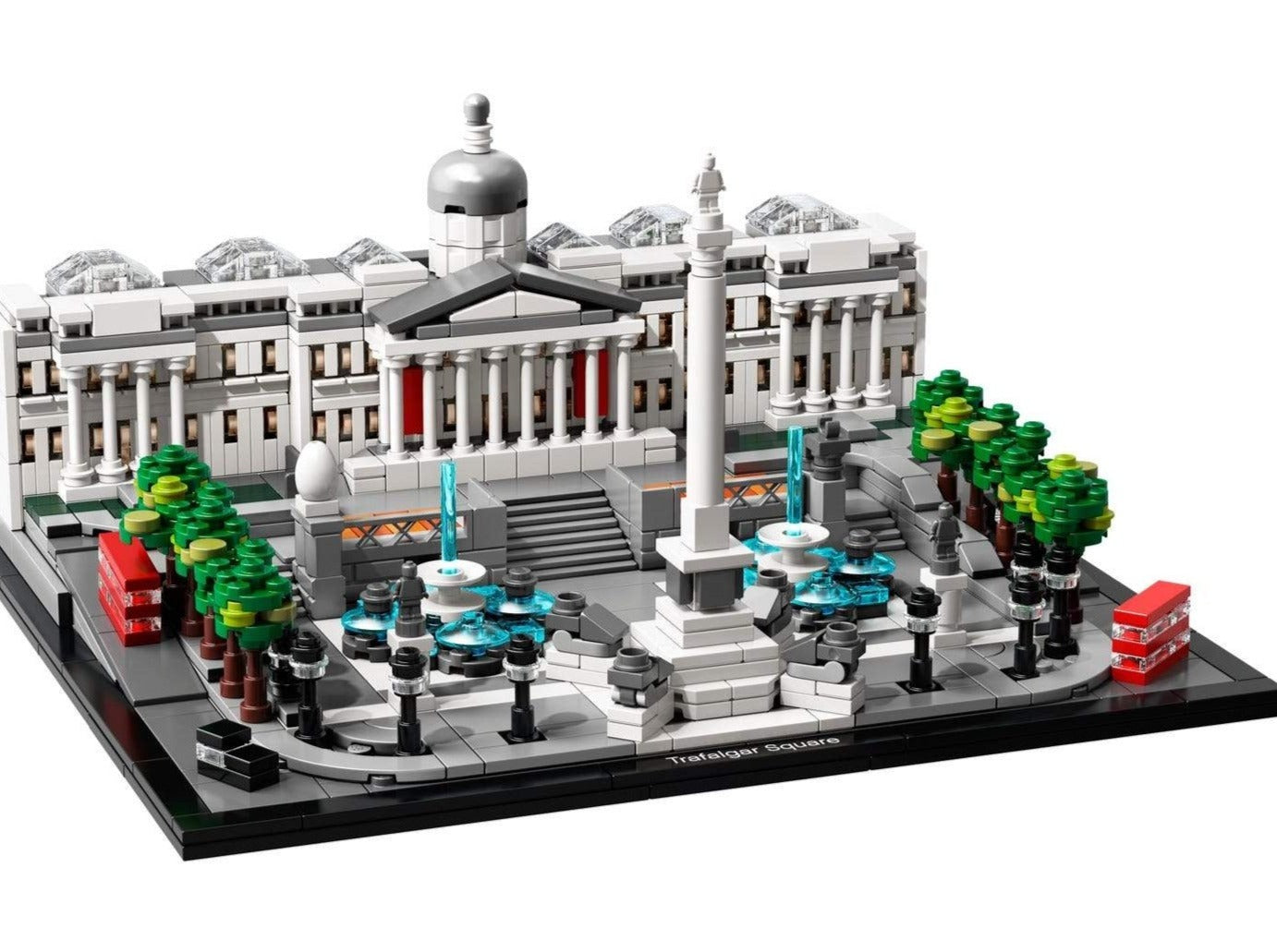 LEGO set 21045 – Trafalgar Square uit de Lego Architecture collectie, te huur in West- en Oost-Vlaanderen bij Brickset for You