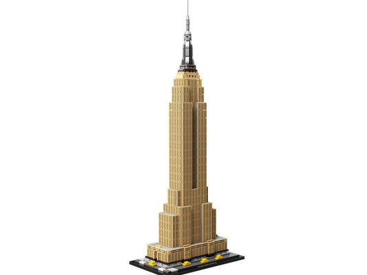 LEGO set 21046 – Empire State Building uit de Lego Architecture collectie, te huur in West- en Oost-Vlaanderen bij Brickset for You