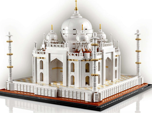 LEGO set 21056 – Taj Mahal klein uit de Lego Architecture collectie, te huur in West- en Oost-Vlaanderen bij Brickset for You