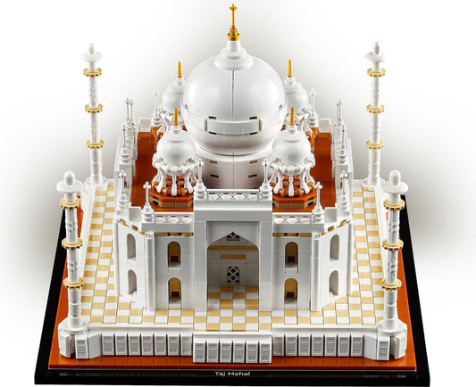 LEGO set 21056 – Taj Mahal klein uit de Lego Architecture collectie, te huur in West- en Oost-Vlaanderen bij Brickset for You