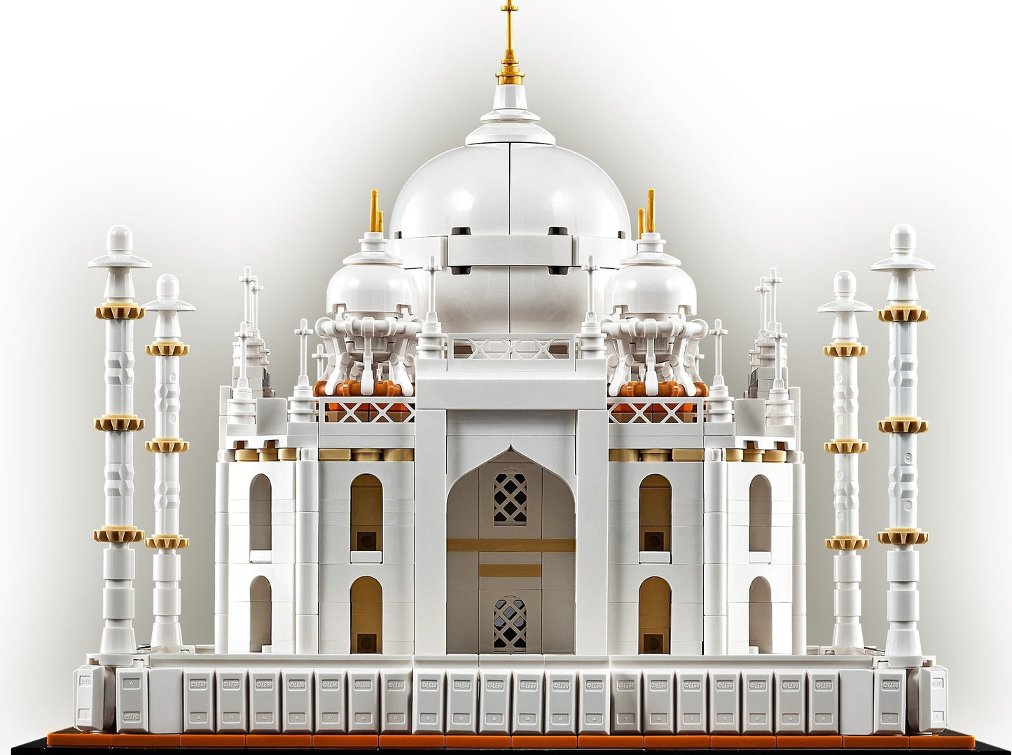 LEGO set 21056 – Taj Mahal klein uit de Lego Architecture collectie, te huur in West- en Oost-Vlaanderen bij Brickset for You