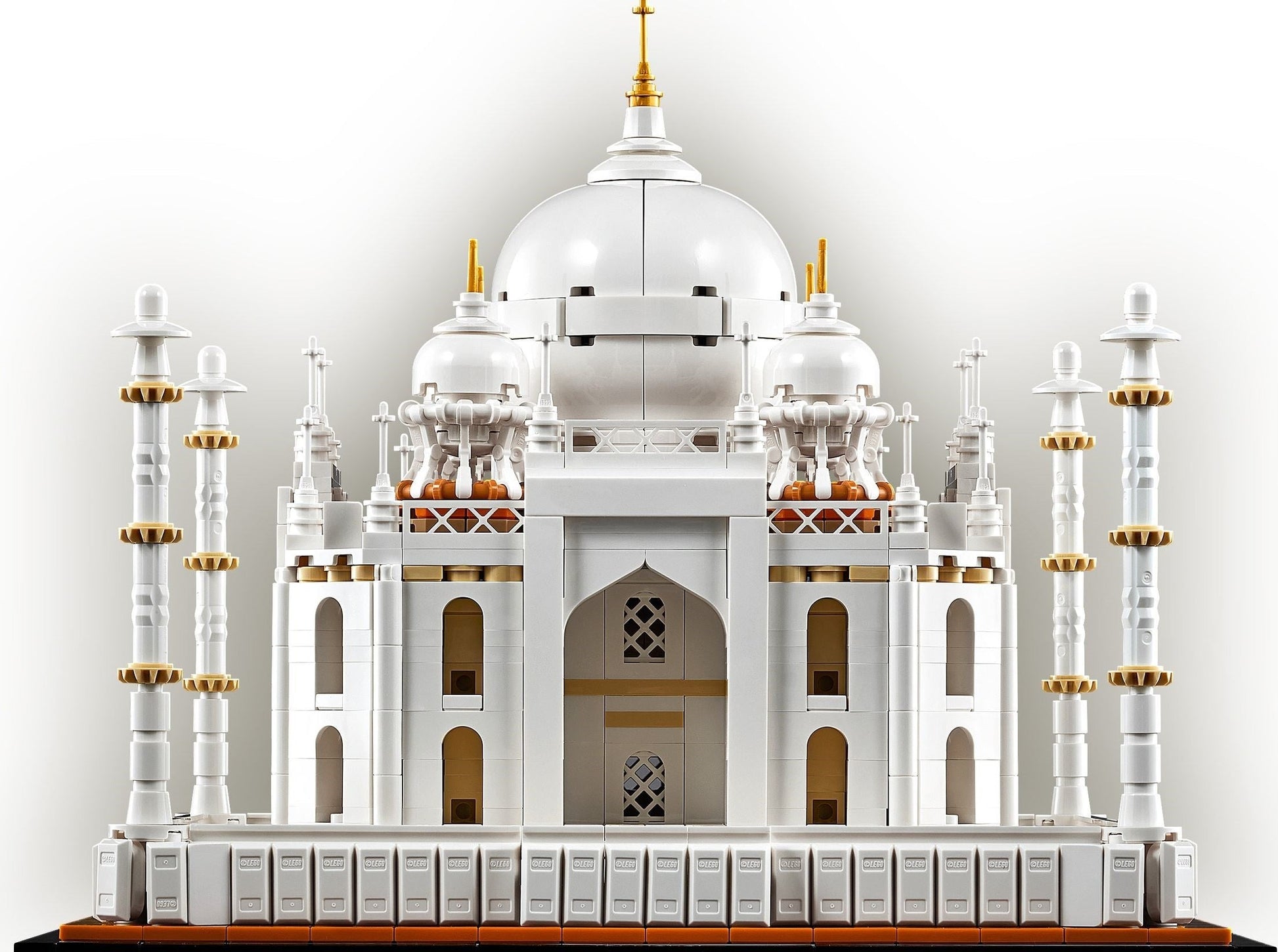 LEGO set 21056 – Taj Mahal klein uit de Lego Architecture collectie, te huur in West- en Oost-Vlaanderen bij Brickset for You