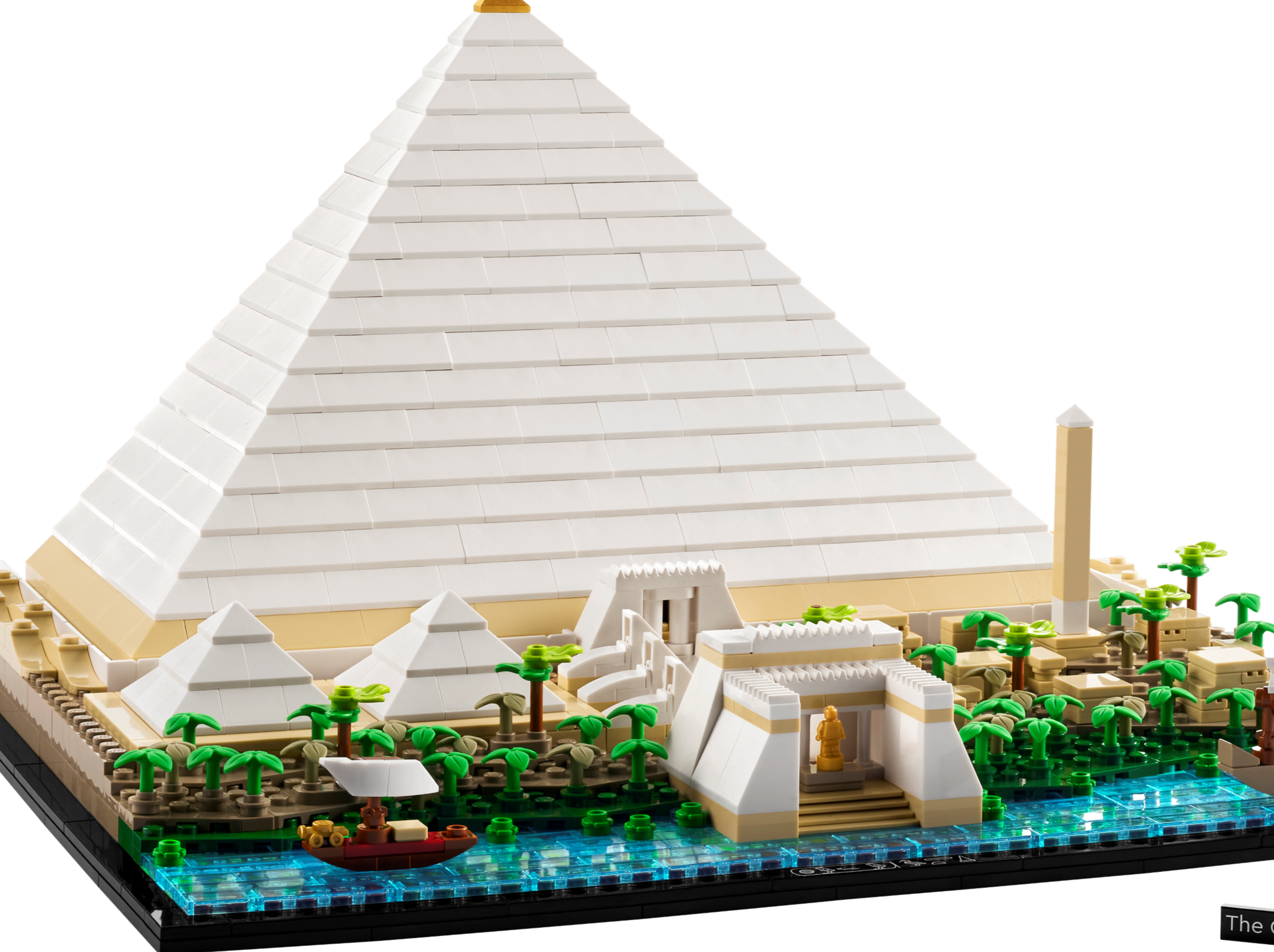 LEGO set 21058 – Grote Piramide van Gizeh uit de Lego Architecture collectie, te huur in West- en Oost-Vlaanderen bij Brickset for You