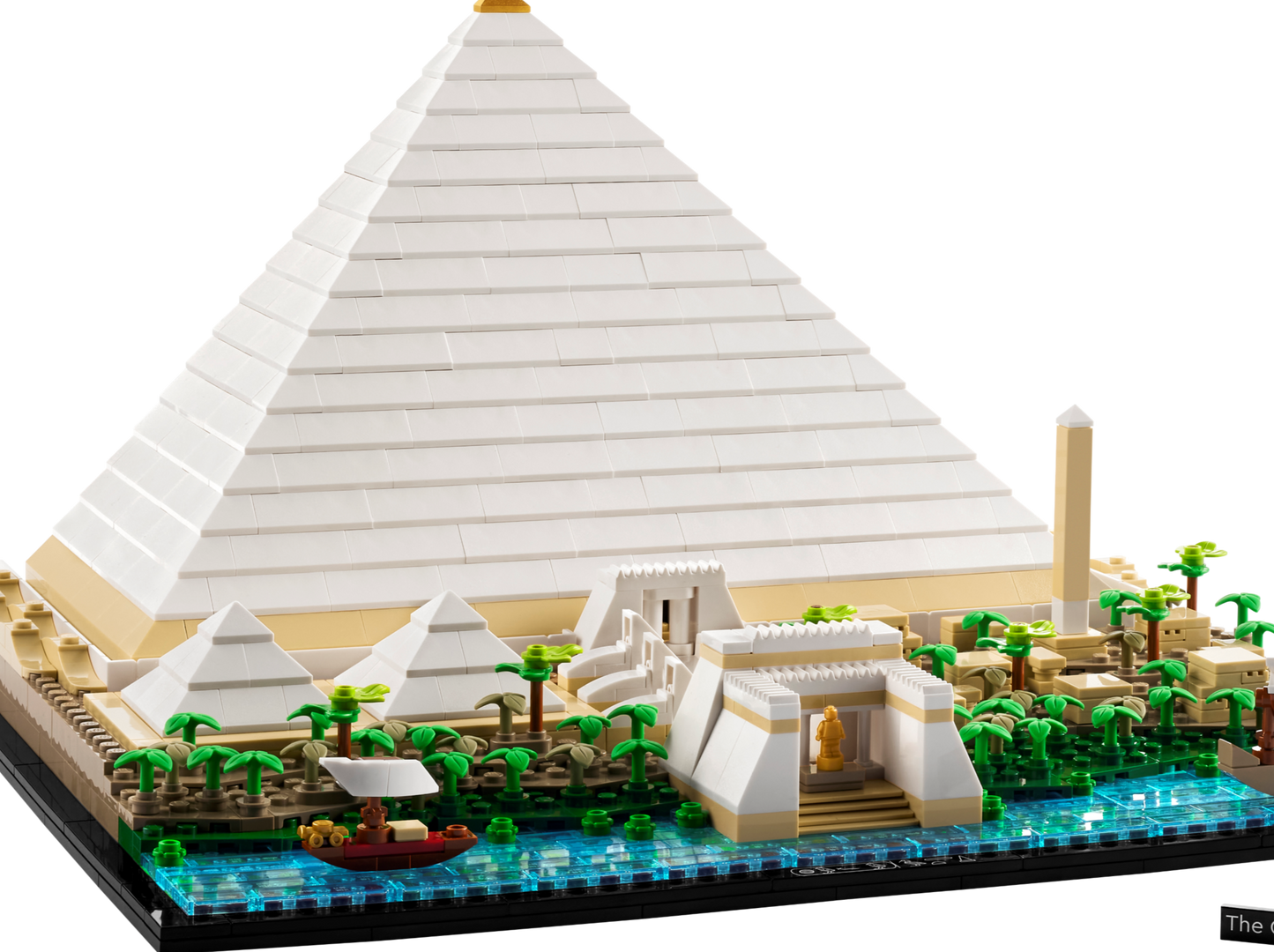LEGO set 21058 – Grote Piramide van Gizeh uit de Lego Architecture collectie, te huur in West- en Oost-Vlaanderen bij Brickset for You